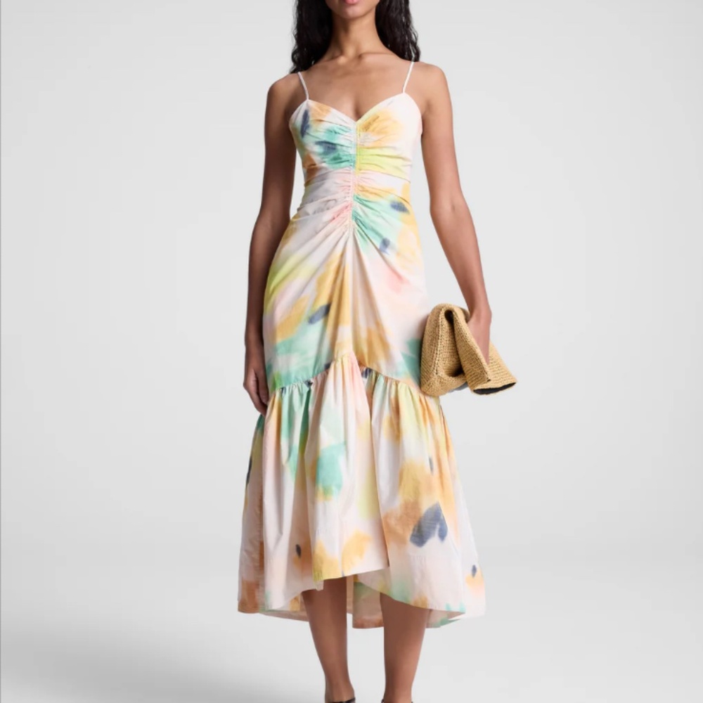 A.L.C. Lindsey Printed Midi Dress in size 0 XS